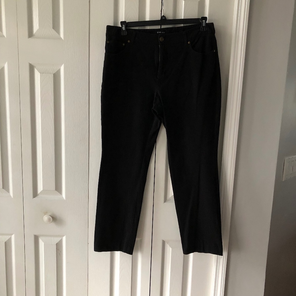 Womens' Jeans by E39 by Eric, Black, 16, Hi-rise, EUC